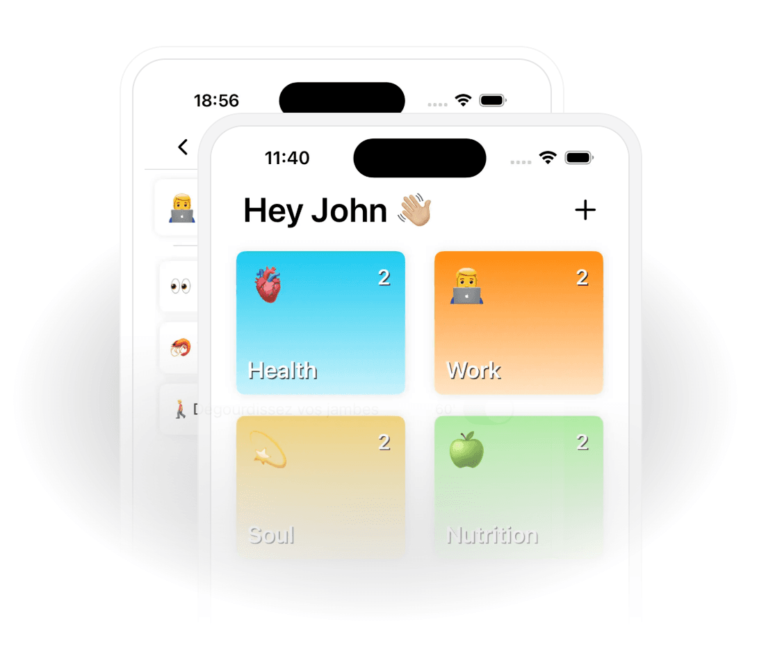 Reminders screen
